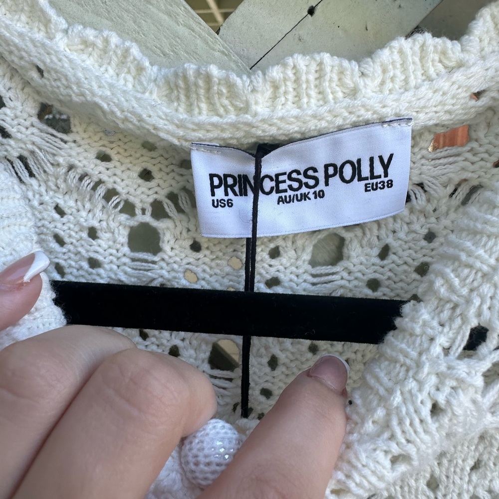 Princess polly sun still shines crochet top - Picture 6 of 6